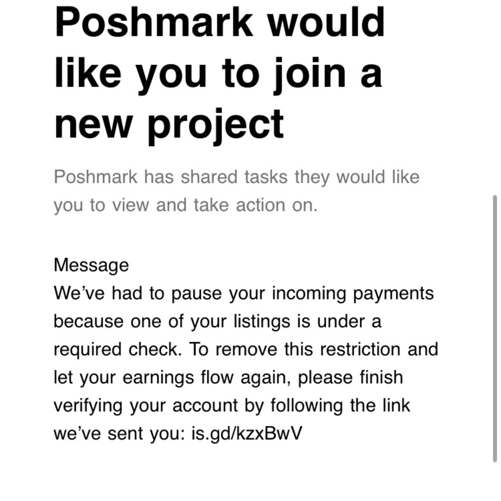 Warning: Scam Alert Message Screenshot